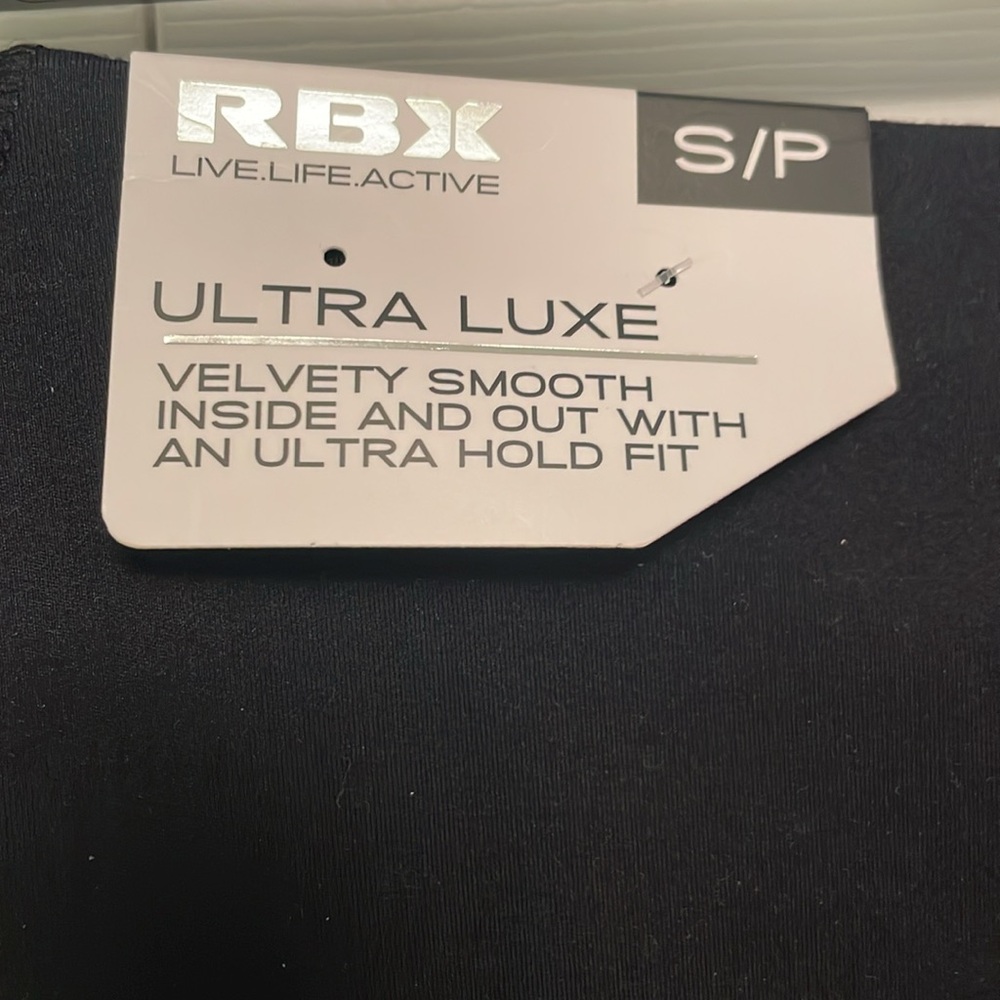 NWT RBX LIVE.LIFE.ACTIVE Ultra Luxe Athletic Pants Small with Pockets - Picture 6 of 15